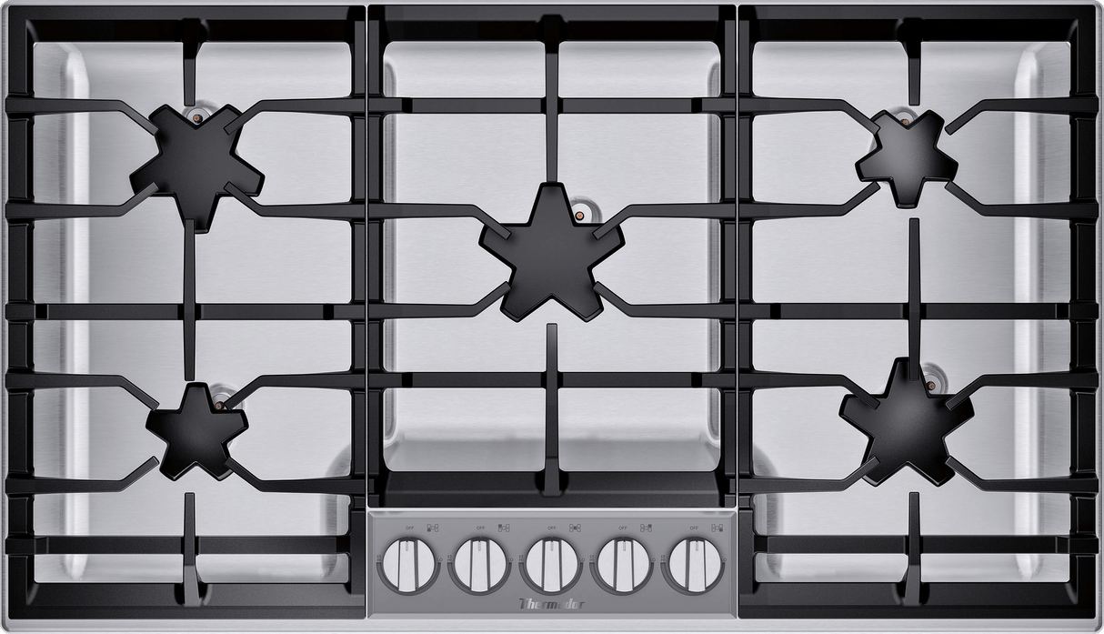 THERMADOR SGSP365TS Masterpiece® Gas Cooktop 36'' in Stainless Steel