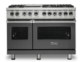 VIKING VDR5486GDG 48" Dual Fuel Range - VDR548 Viking 5 Series Gray