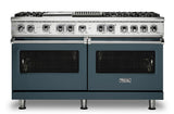 VIKING VDR5606GQSQ 60" Dual Fuel Range - VDR560 Viking 5 Series Gray
