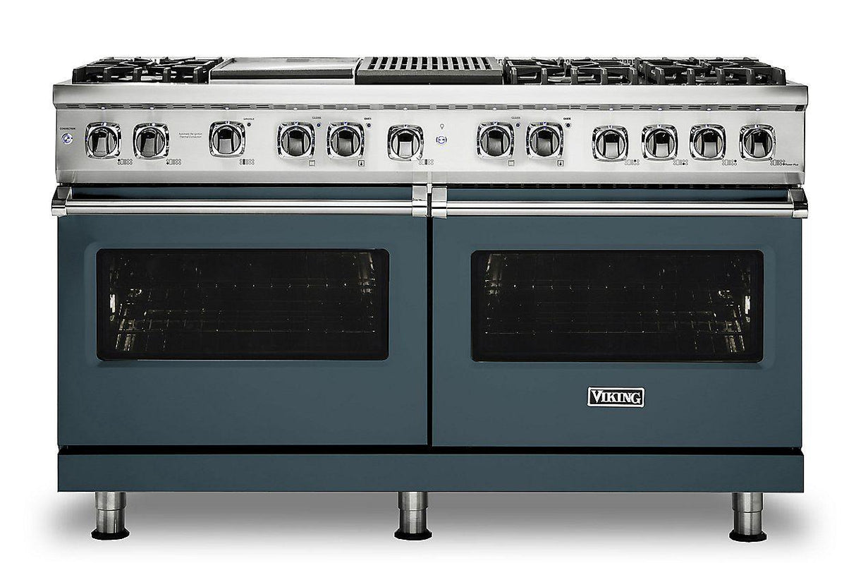VIKING VDR5606GQSQLP 60" Dual Fuel Range - VDR560 Viking 5 Series Gray