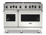 VIKING VGIC54828BPW 48" Open Burner Gas Range - VGIC5482 Viking 5 Series White