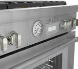 THERMADOR PRD366WGU PRD366WGU Dual Fuel Professional Range 36'' Pro Grand® Commercial Depth in Stainless Steel