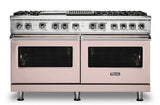 VIKING VDR5606GQBHLP 60" Dual Fuel Range - VDR560 Viking 5 Series Pink