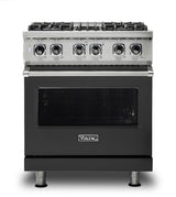VIKING VDR5304BCSLP 30" Dual Fuel Range - VDR530 Viking 5 Series Black