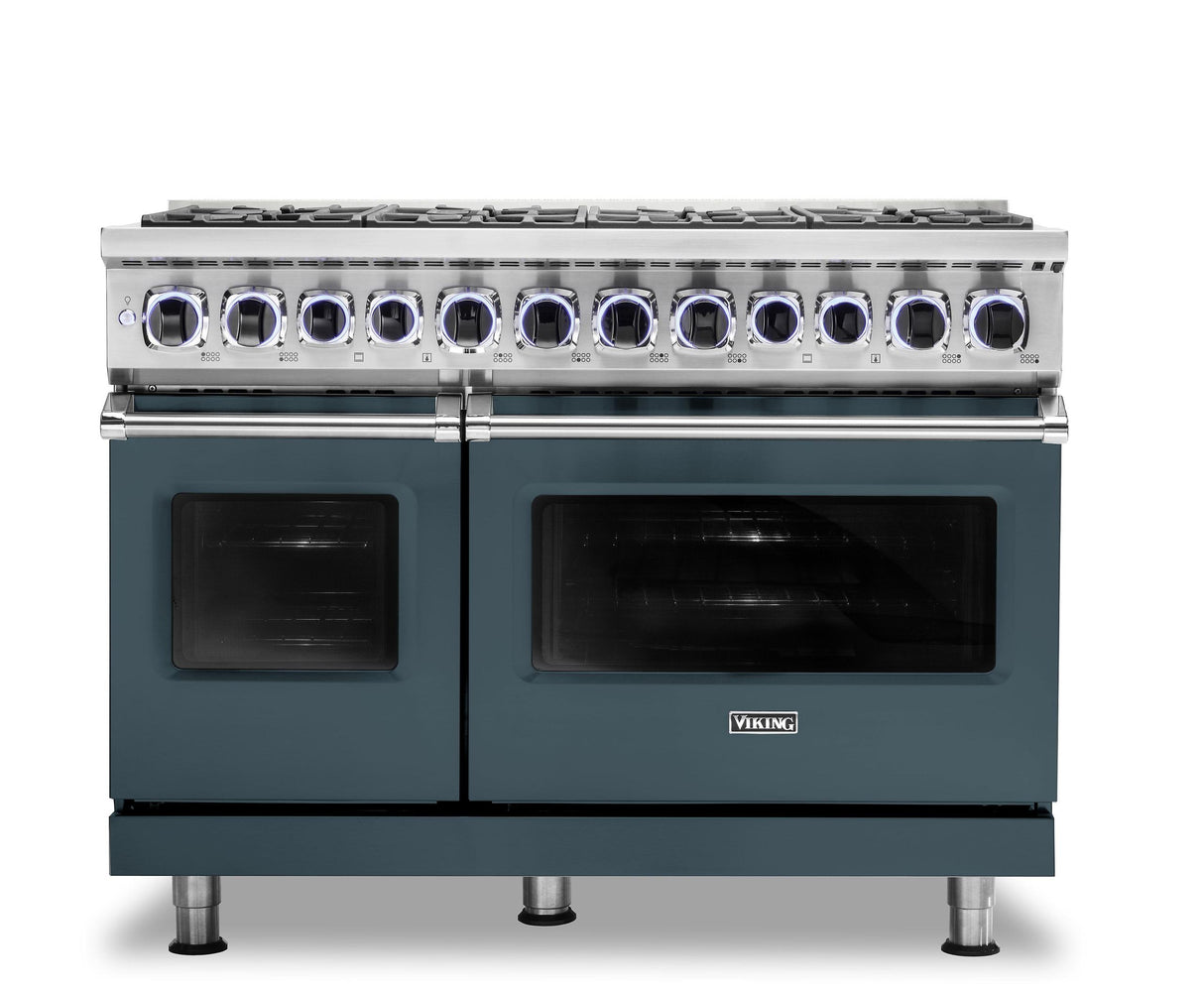 VIKING VDR74828BSQLP 48" Dual Fuel Range - VDR7482 Viking 7 Series Gray
