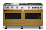 VIKING VGR5606GQGH 60" Gas Range - VGR560 Viking 5 Series Gold