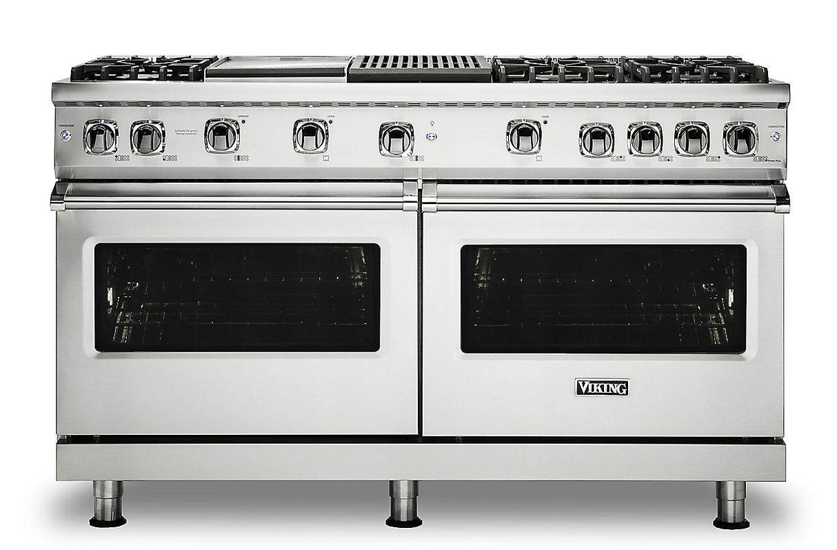 VIKING VGR5606GQSS 60" Gas Range - VGR560 Viking 5 Series in Stainless Steel