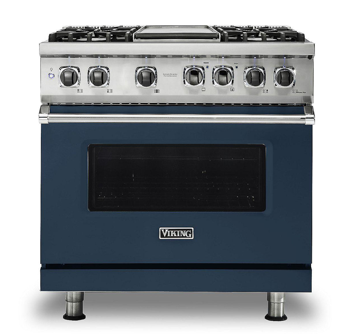 VIKING VDR5364GSB 36" Dual Fuel Range - VDR536 Viking 5 Series Blue