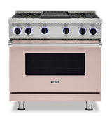 VIKING VGR73624GBH 36" Sealed Burner Gas Range - VGR7362 Viking 7 Series Pink