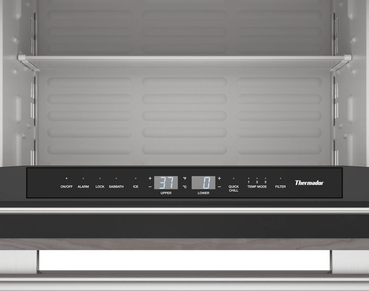 THERMADOR T24UC905DP Freedom® Under Counter Combo Drawer Refrigerator/Freezer 24'' Panel Ready Custom Panel Ready