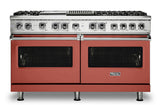 VIKING VDR5606GQSCLP 60" Dual Fuel Range - VDR560 Viking 5 Series Red