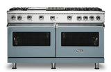 VIKING VGR5606GQNSLP 60" Gas Range - VGR560 Viking 5 Series Blue