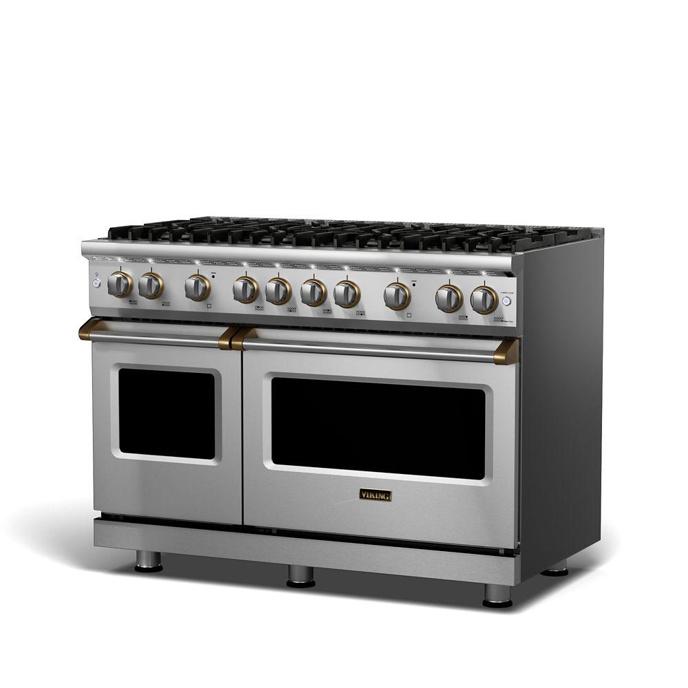 VIKING VGR5486GSQ 48" Gas Range - VGR548 Viking 5 Series Gray