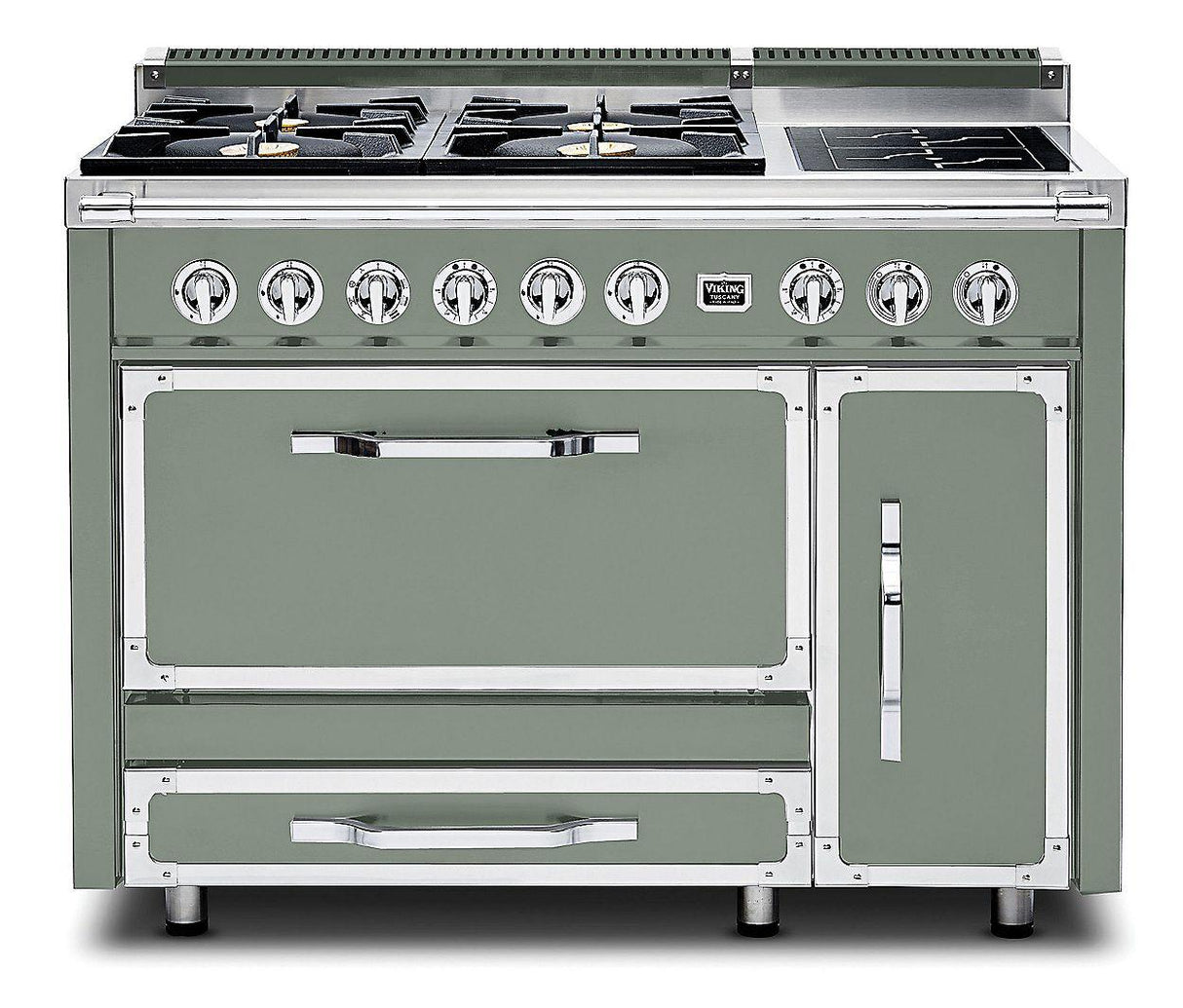 VIKING TVDR4814IEU 48"W. Tuscany Range - TVDR481 Green