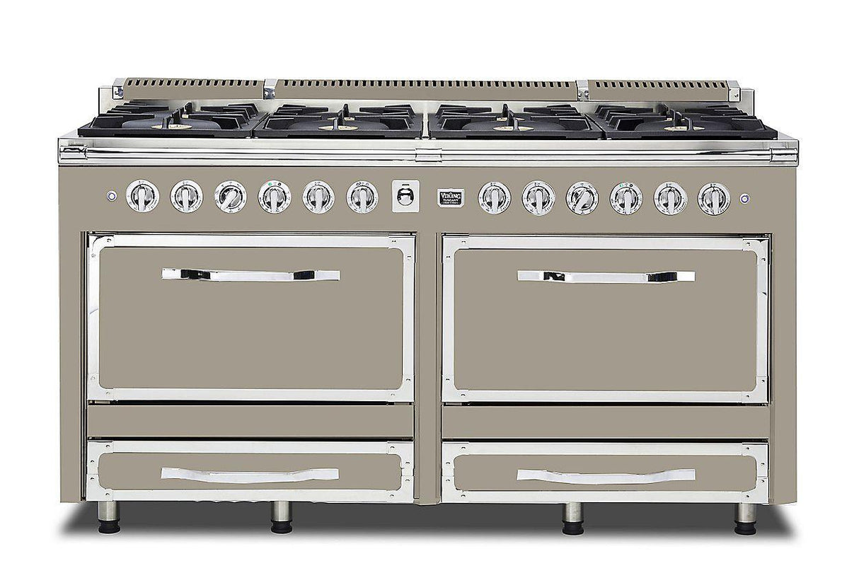 VIKING TVDR6618BNA 66"W. Tuscany Range - TVDR661 Gray