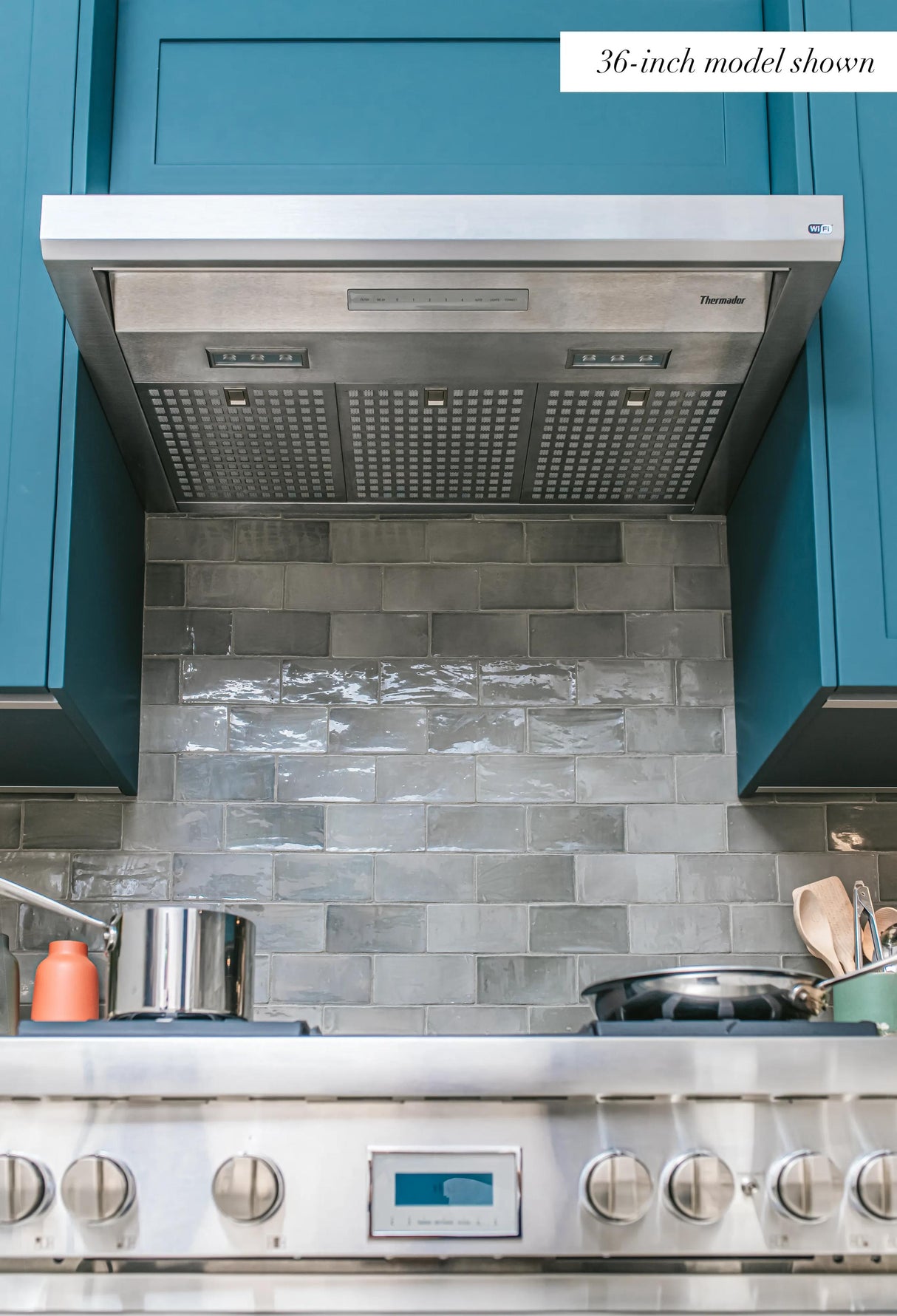 THERMADOR HMWB481WS Masterpiece® Custom Insert Hood 48'' in Stainless Steel