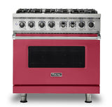 VIKING VDR5366BVA 36" Dual Fuel Range - VDR536 Viking 5 Series Red