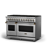 VIKING VDR5488BSSLP 48" Dual Fuel Range - VDR548 Viking 5 Series in Stainless Steel