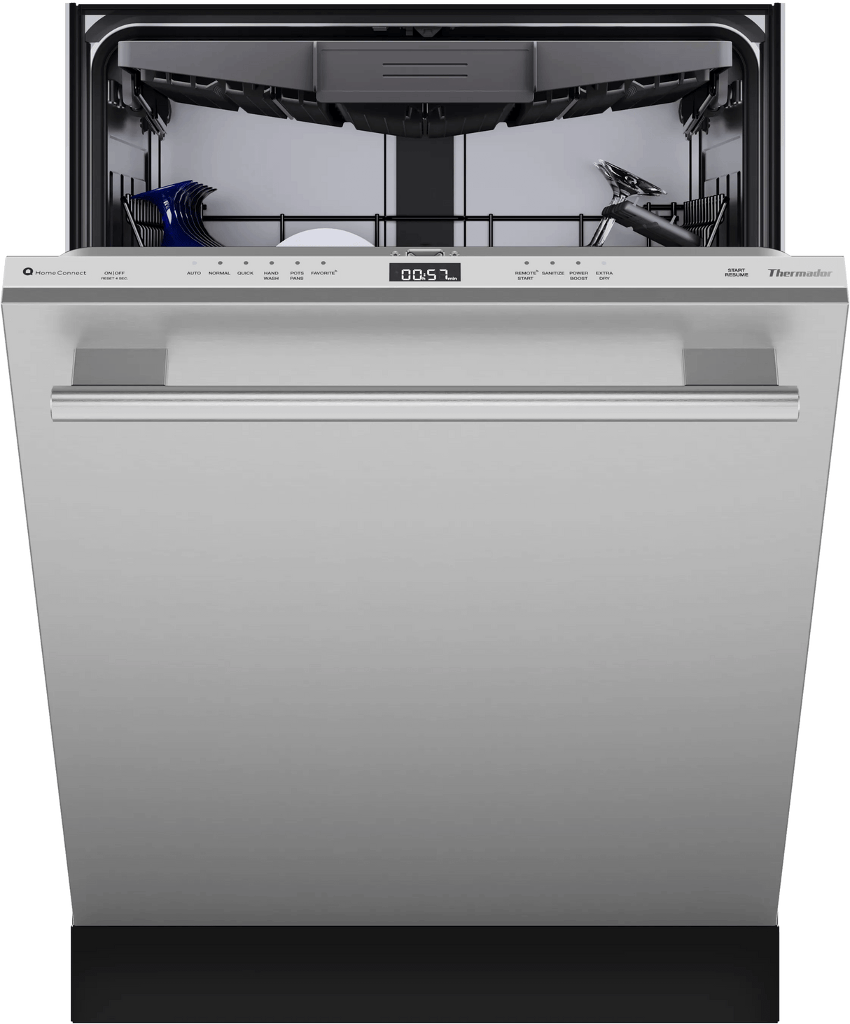 THERMADOR DWHD640EFM Emerald® Dishwasher 24'' Masterpiece® in Stainless Steel