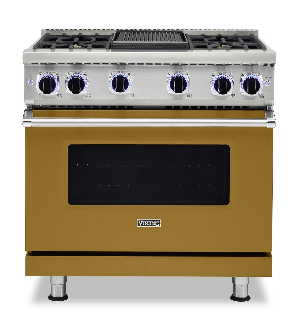 VIKING VGR73624GGH 36" Sealed Burner Gas Range - VGR7362 Viking 7 Series Gold