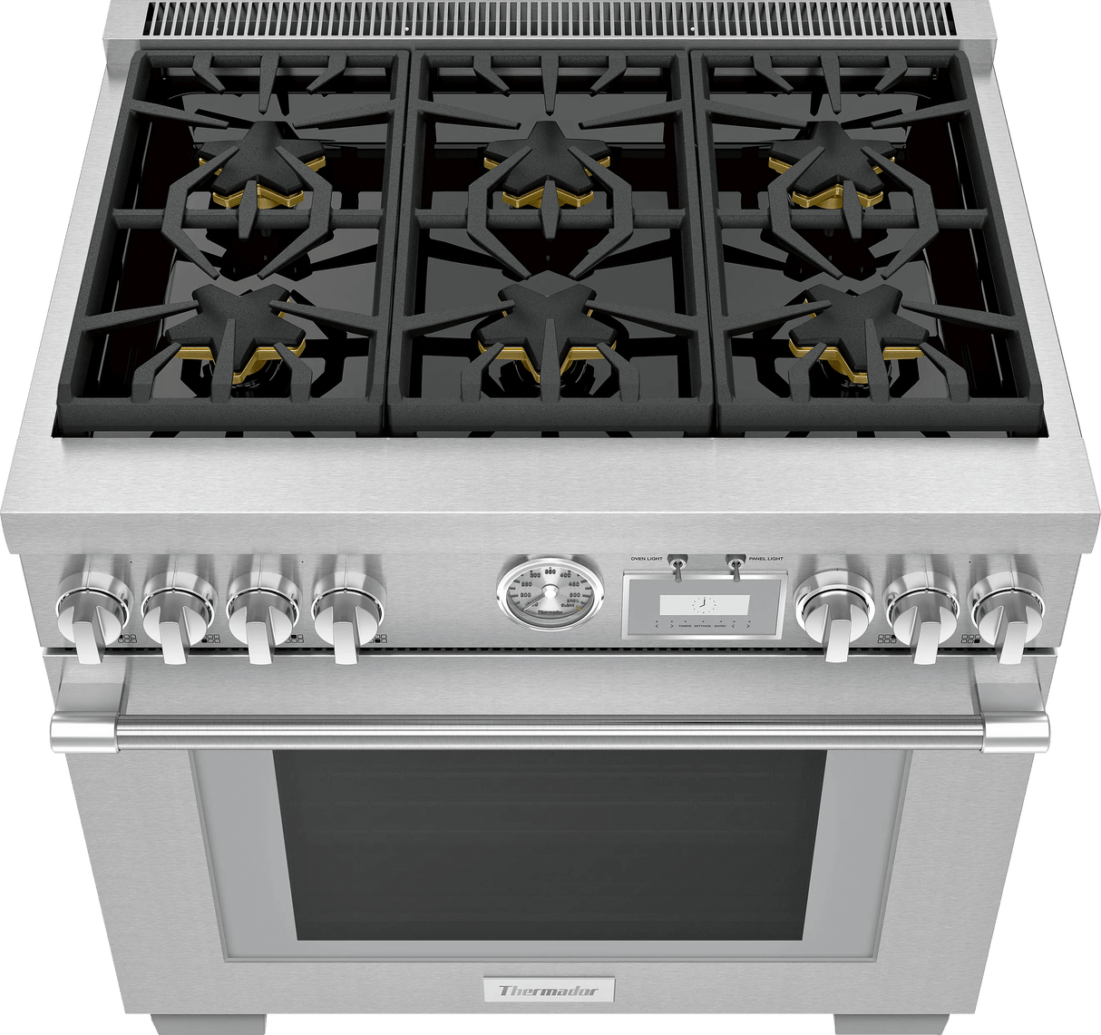 THERMADOR PRG366WG PRG366WG Gas Professional Range 36'' Pro Grand® Commercial Depth in Stainless Steel
