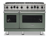 VIKING VGIC54828BEU 48" Open Burner Gas Range - VGIC5482 Viking 5 Series Green