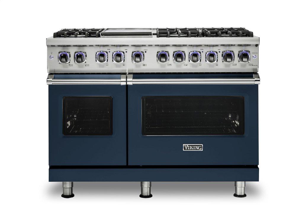 VIKING VGR74826GSBLP 48" Sealed Burner Gas Range - VGR7482 Viking 7 Series Blue