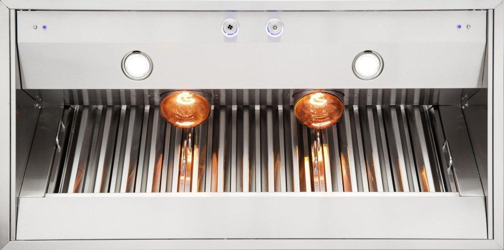 VIKING VBCV56038 60" Wide 18" High Built-In Custom Ventilator for Wall Hood - VBCV