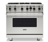 VIKING VGIC53626BONLP 36" Open Burner Gas Range - VGIC5362 Viking 5 Series Black