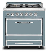 VIKING TVDR3614BNS 36"W. Tuscany Range - TVDR361 Blue