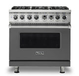 VIKING VDR5366BDGLP 36" Dual Fuel Range - VDR536 Viking 5 Series Gray
