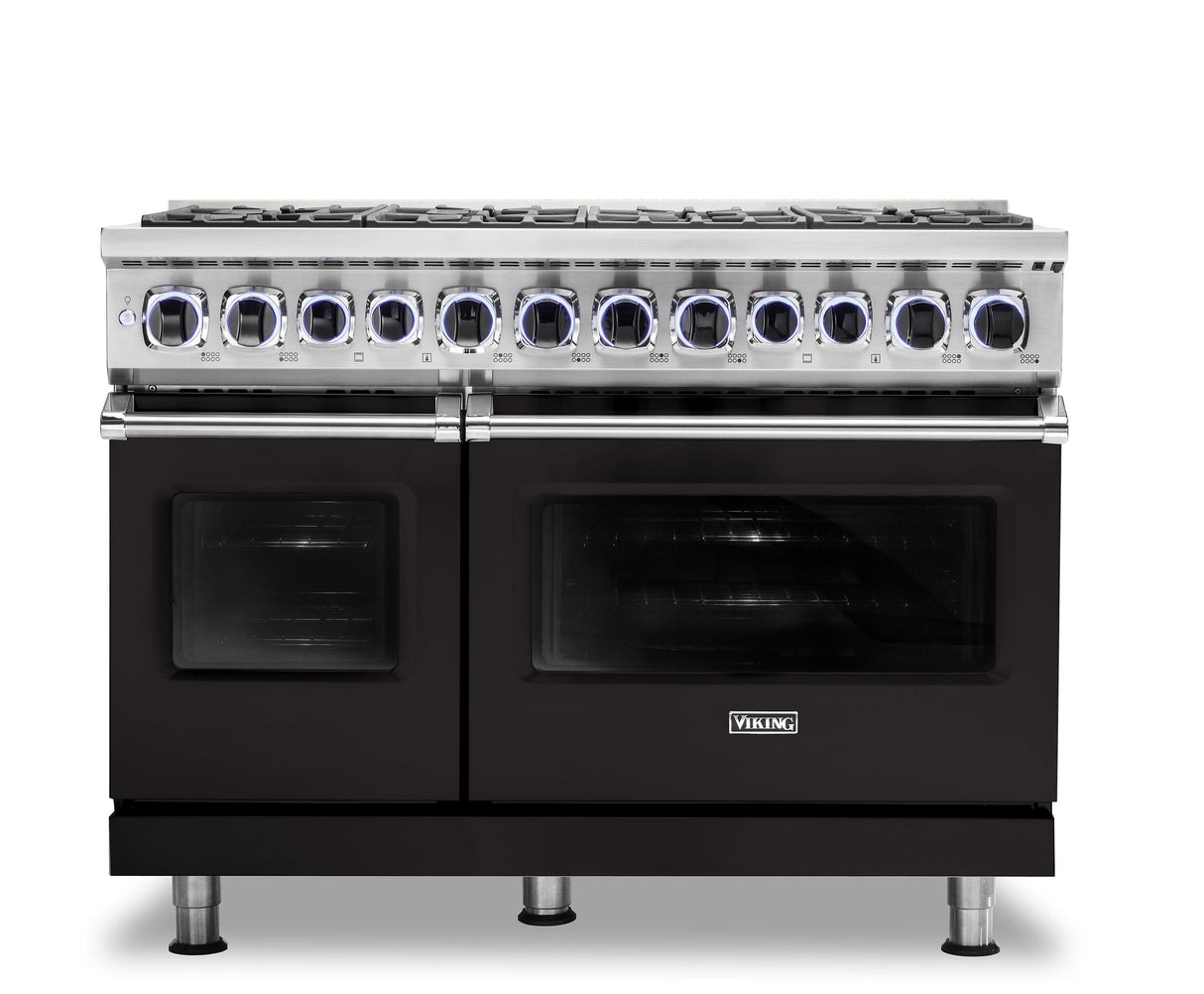 VIKING VDR74828BON 48" Dual Fuel Range - VDR7482 Viking 7 Series Black