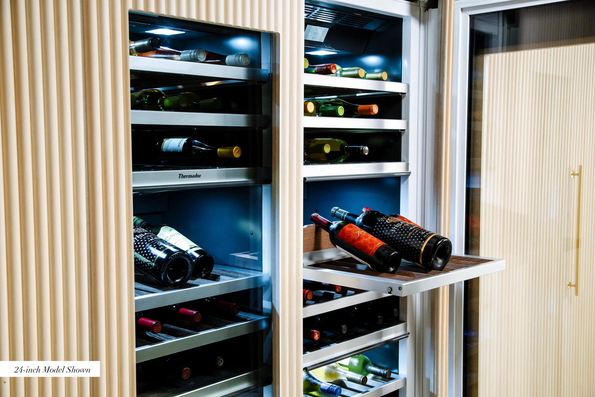 THERMADOR T18IW905SP Freedom® Built-in wine cooler 18'' Panel Ready Custom Panel Ready