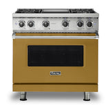 VIKING VGR5364GGH 36" Gas Range - VGR536 Viking 5 Series Gold