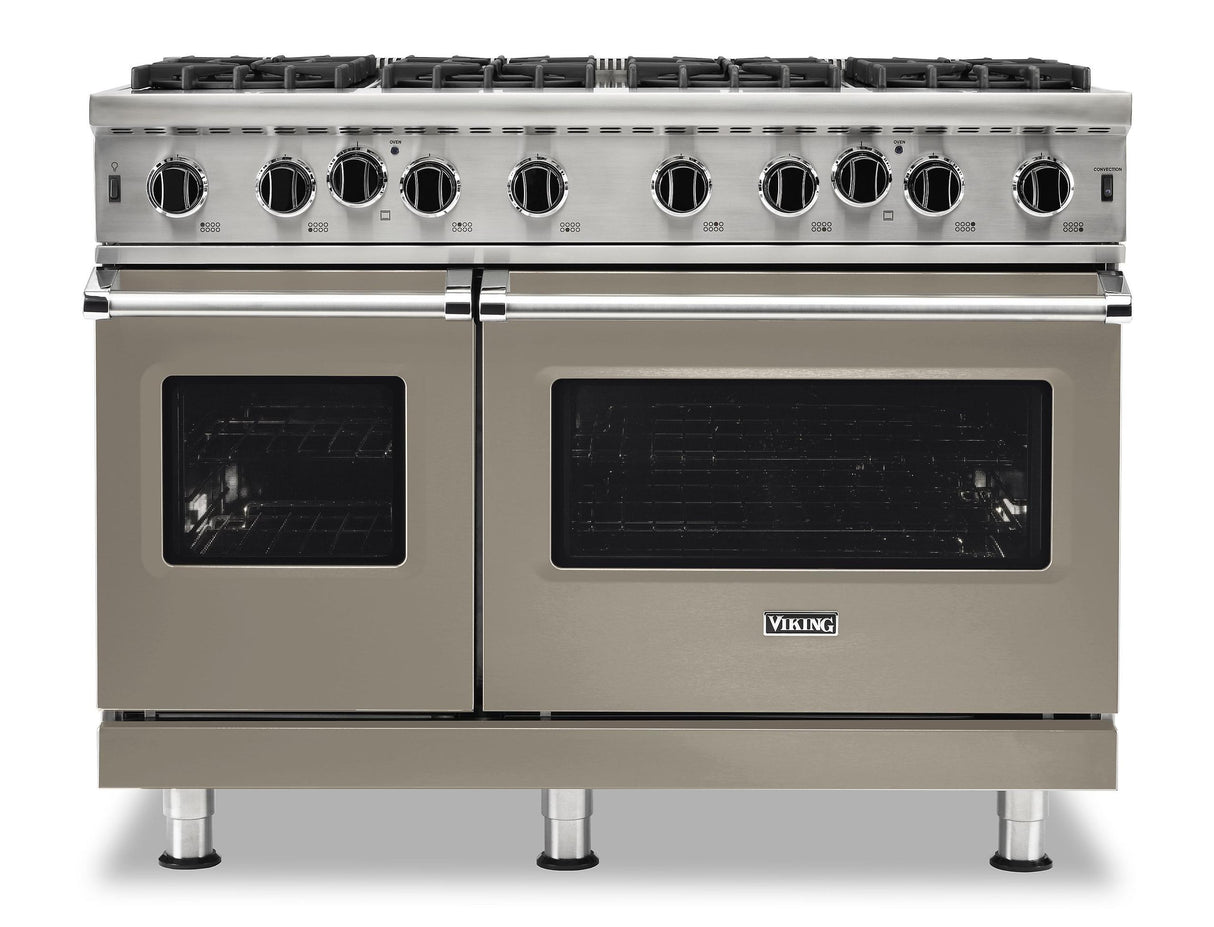 VIKING VGIC54828BNALP 48" Open Burner Gas Range - VGIC5482 Viking 5 Series Gray