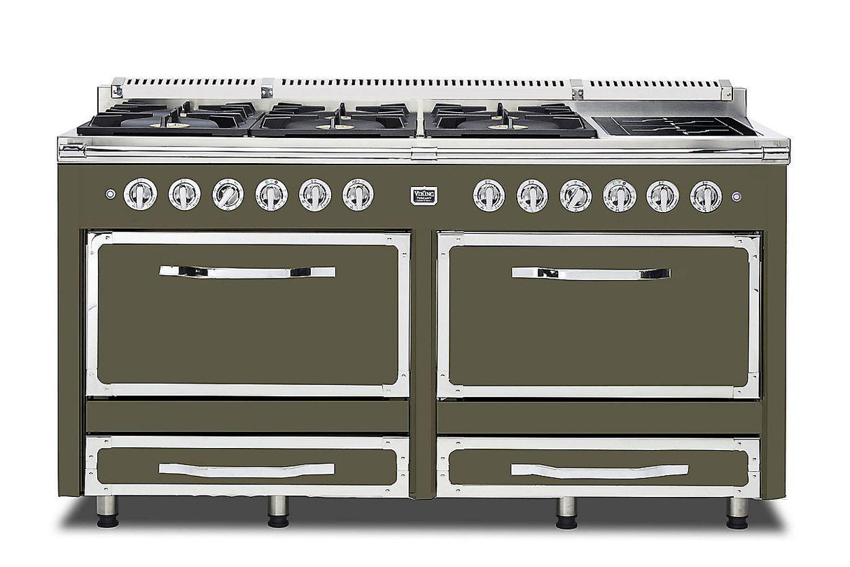 VIKING TVDR6616IMA 66"W. Tuscany Range - TVDR661 Gray