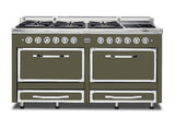 VIKING TVDR6616IMA 66"W. Tuscany Range - TVDR661 Gray