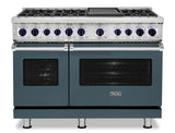 VIKING VDR74826GSQ 48" Dual Fuel Range - VDR7482 Viking 7 Series Gray