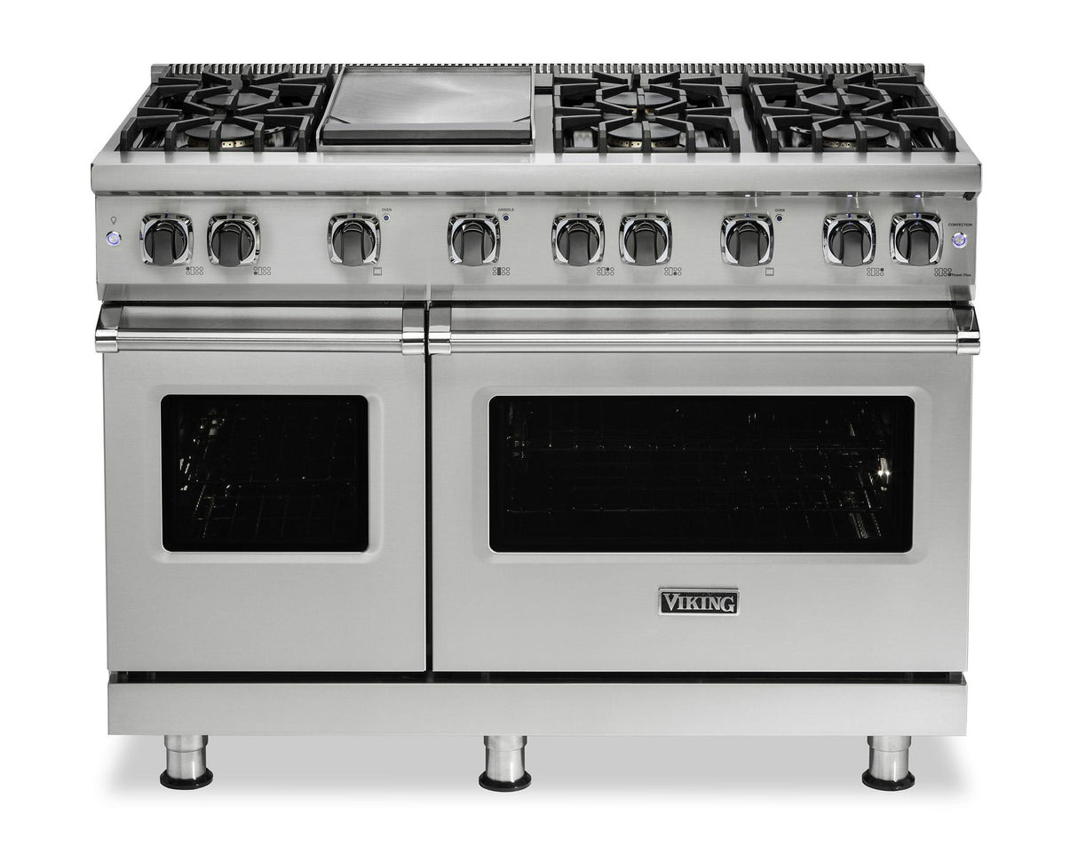 VIKING VGR5486GSQ 48" Gas Range - VGR548 Viking 5 Series Gray