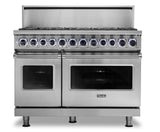 VIKING VDR74828BSCLP 48" Dual Fuel Range - VDR7482 Viking 7 Series Red