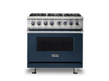 VIKING VGR73626BSB 36" Sealed Burner Gas Range - VGR7362 Viking 7 Series Blue