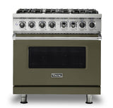 VIKING VDR5366BMALP 36" Dual Fuel Range - VDR536 Viking 5 Series Gray