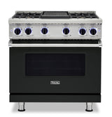VIKING VGR73624GANLP 36" Sealed Burner Gas Range - VGR7362 Viking 7 Series Bronze