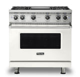 VIKING VGR5364GPWLP 36" Gas Range - VGR536 Viking 5 Series White