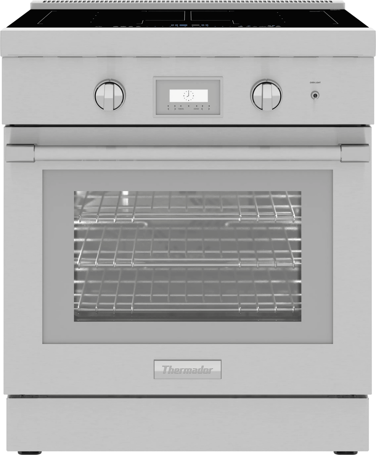 THERMADOR PRI30LBHU Liberty® Induction Professional Range 30'' Pro Harmony® Standard Depth in Stainless Steel