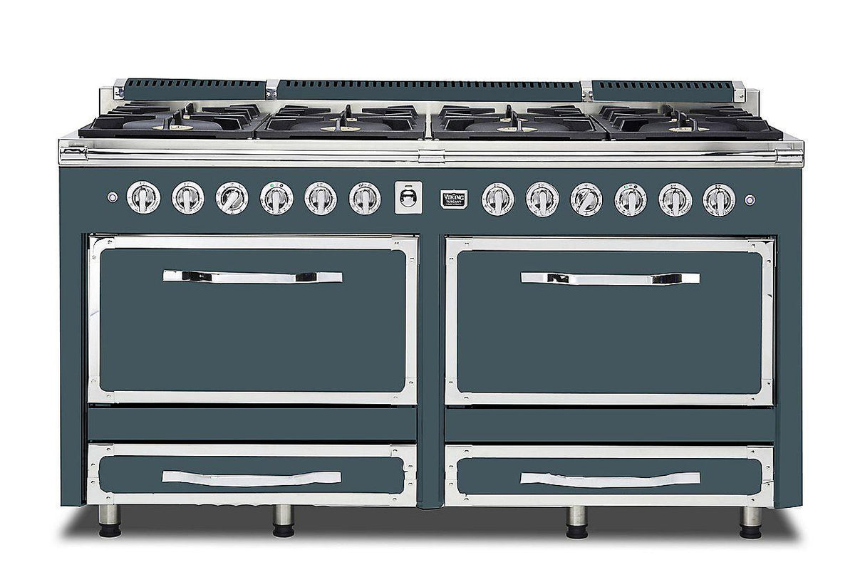 VIKING TVDR6618BSQ 66"W. Tuscany Range - TVDR661 Gray