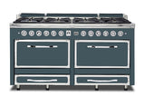 VIKING TVDR6618BSQ 66"W. Tuscany Range - TVDR661 Gray