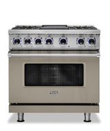 VIKING VDR73624GNALP 36" Dual Fuel Range - VDR7362 Viking 7 Series Gray