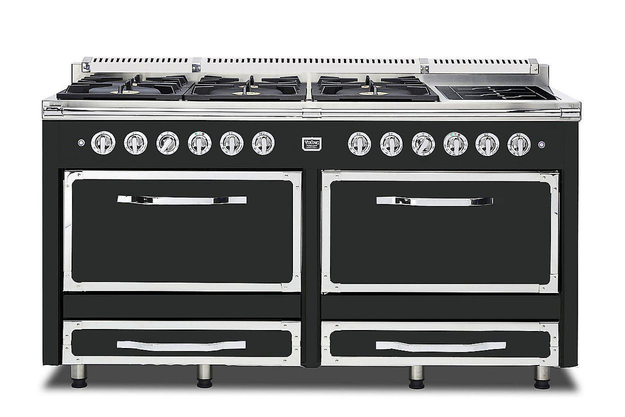 VIKING TVDR6616IAN 66"W. Tuscany Range - TVDR661 Bronze