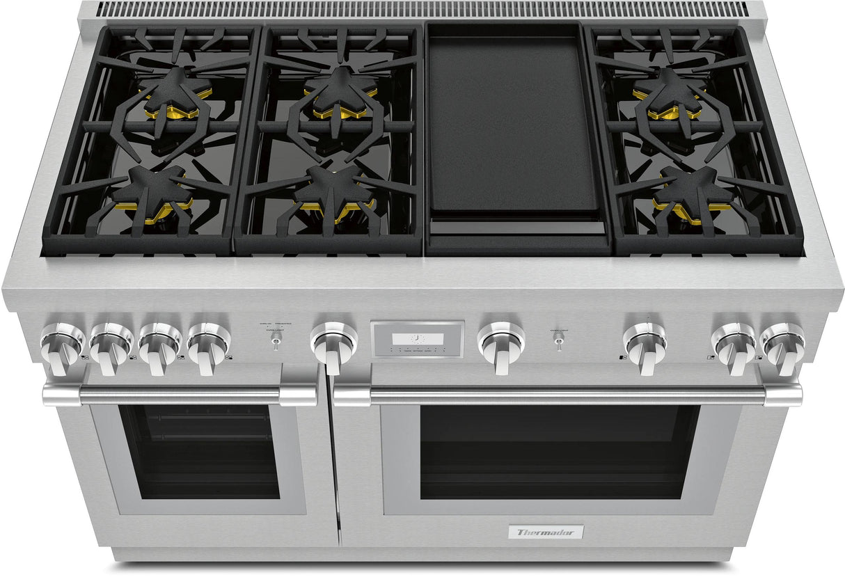 THERMADOR PRG486WDH PRG486WDH Gas Professional Range 48'' Pro Harmony® Standard Depth